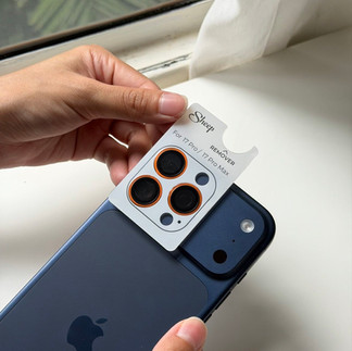 ฟิล์มเลนส์กล้อง กระจกกันเลนส์กล้อง bullet camera glass iphone ไอโฟน 17 air pro max กันรอย กันกระแทก พร้อมส่ง จำเป็นไหม sheep
