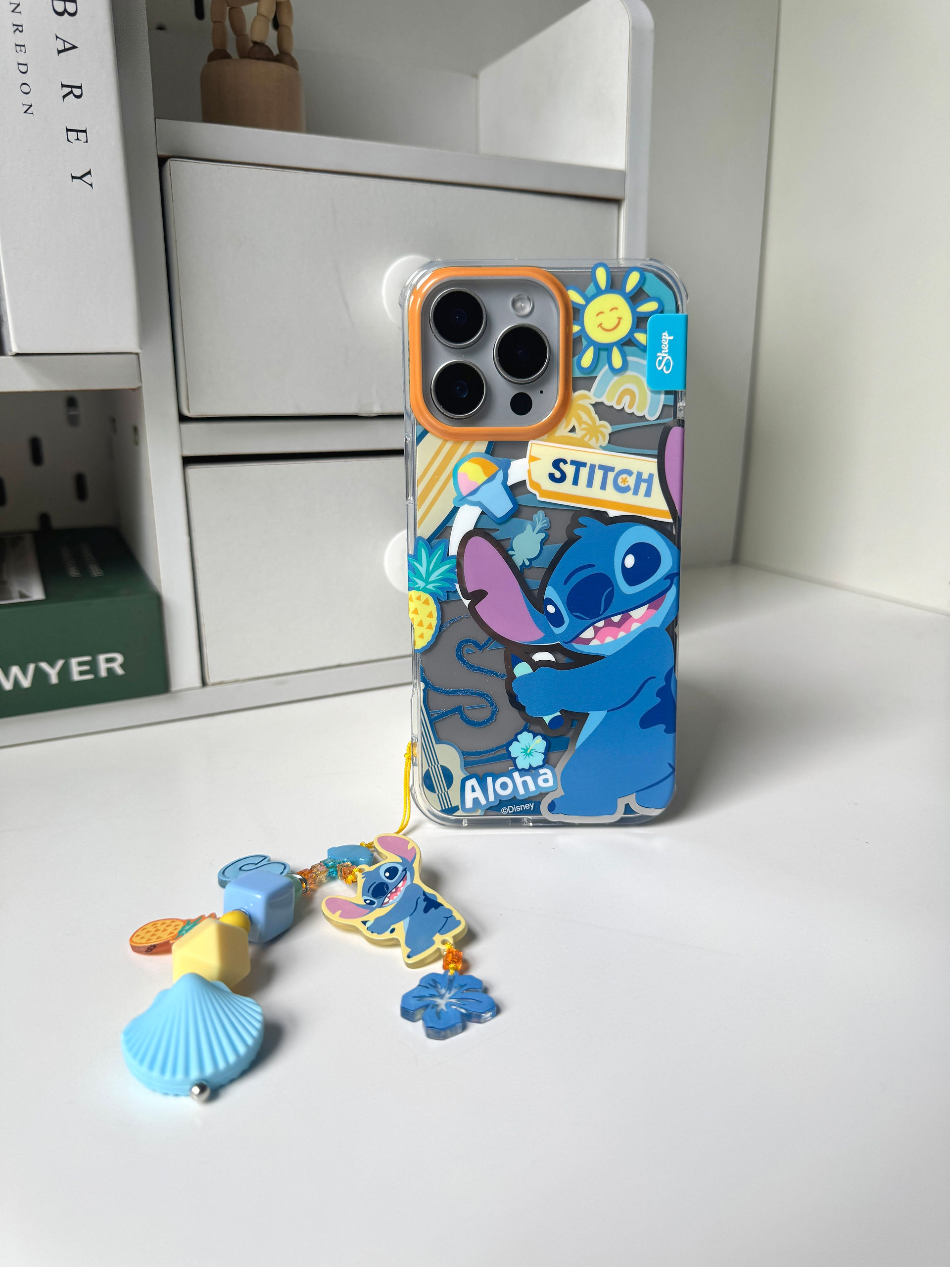 iPhone 16 Promax ทุกสี ลองเคส Stitchใส่เคสสีอะไรดี