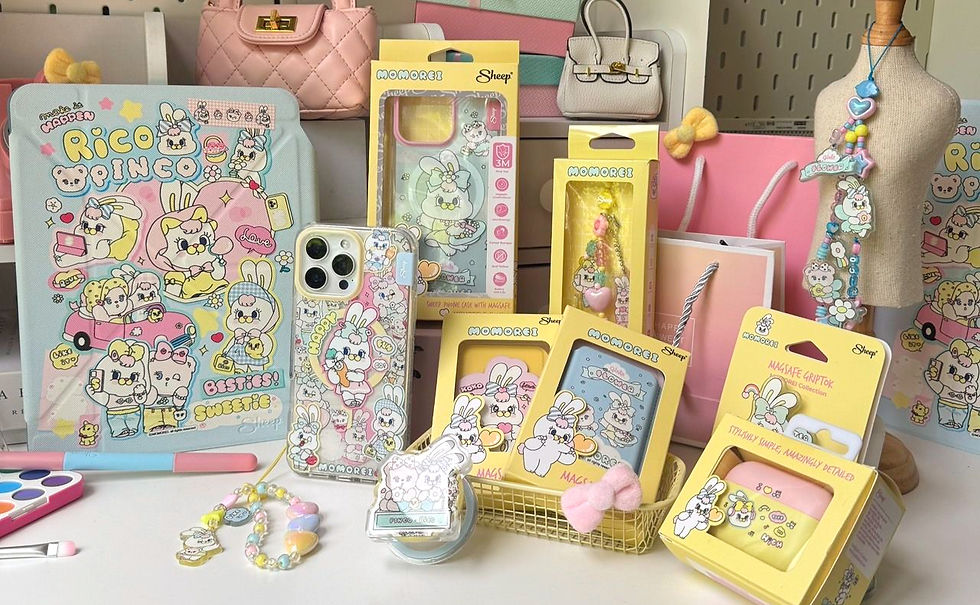 momorei rico เคสสีพาสเทล เคสไอโฟน iphone samsung magsafe ipad accessories cute เคสน่ารัก