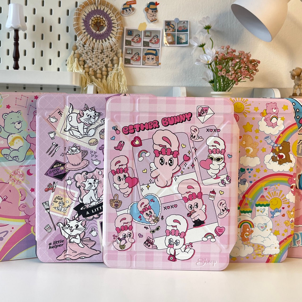 เคสไอแพด สีพาสเทล รุ่น people แถมปากกา