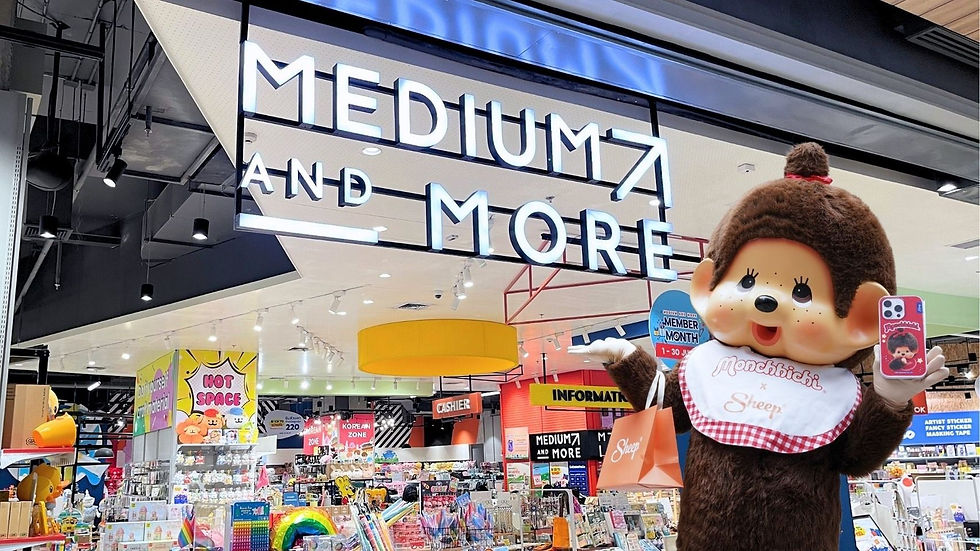 เคส ม่อนชิชิ ไอโฟน ซัมซุง สยาม สามย่าน มิตรทาวน์ monchhichi collection siam samyan mitrtown ร้าน medium and more sheep iphone samsung case