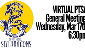 PTSA General Meeting | Wed 3/17 6:30pm