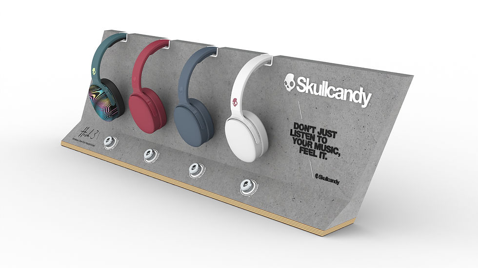 SKULLCANDY - COUNTER DISPLAY ASSEMBLY (B