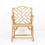 Miniatura: sillon con brazos rattan natural