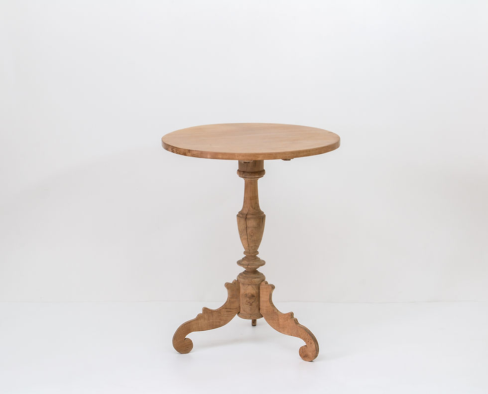 Miniatura: mesa auxiliar madera de teca