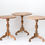 Miniatura: tres mesas velador de madera maciza