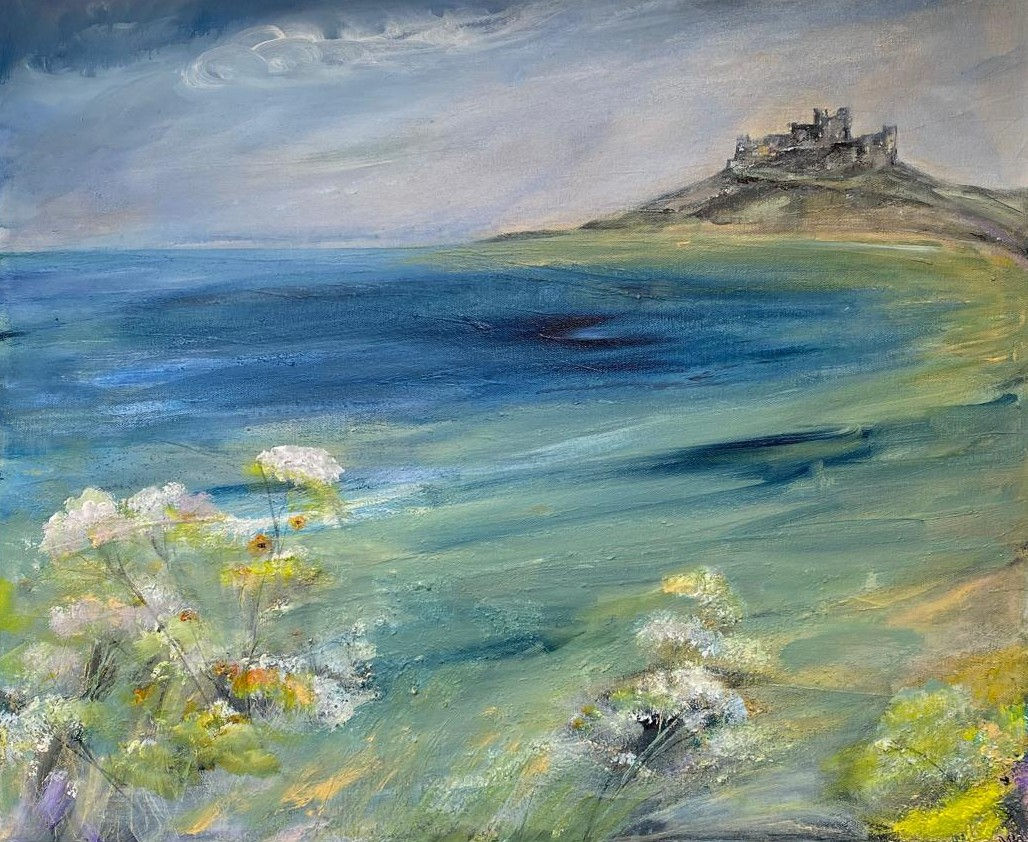 A Lacy Path to Bamburgh Castle