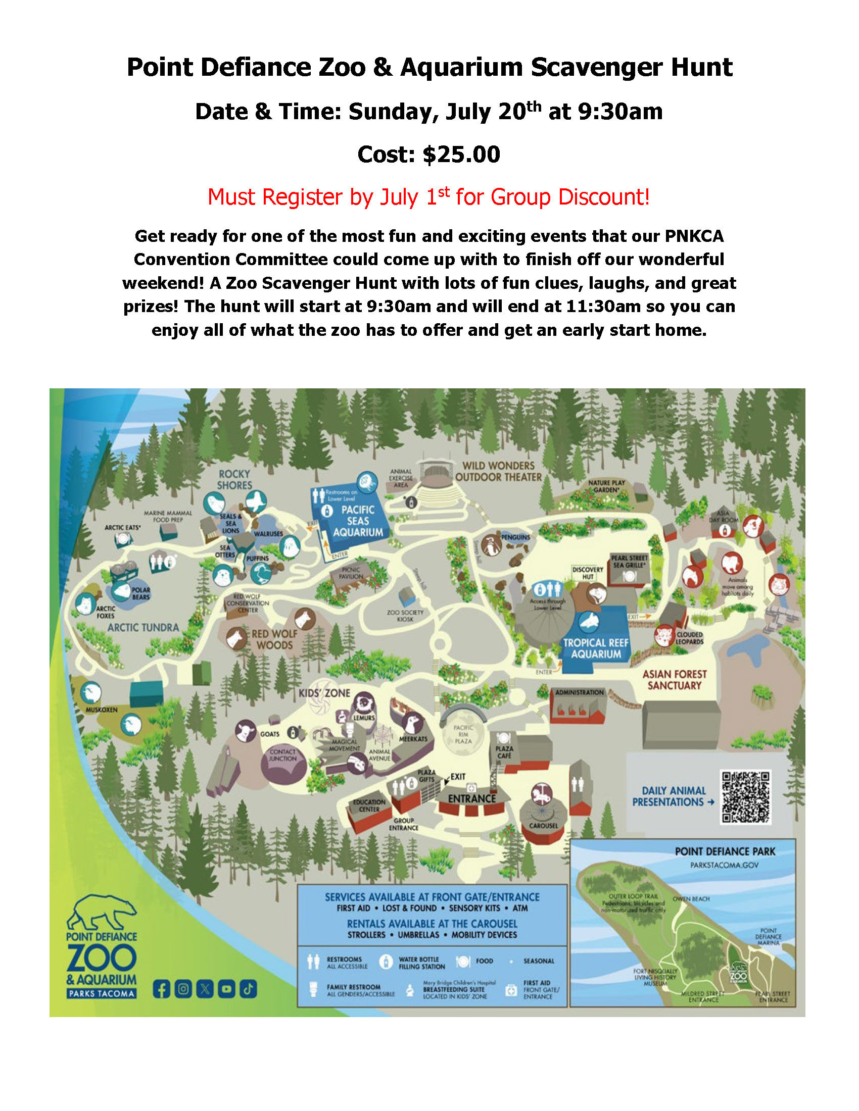 2025 SUNDAY SCAVENGER HUNT-OPEN TO ALL