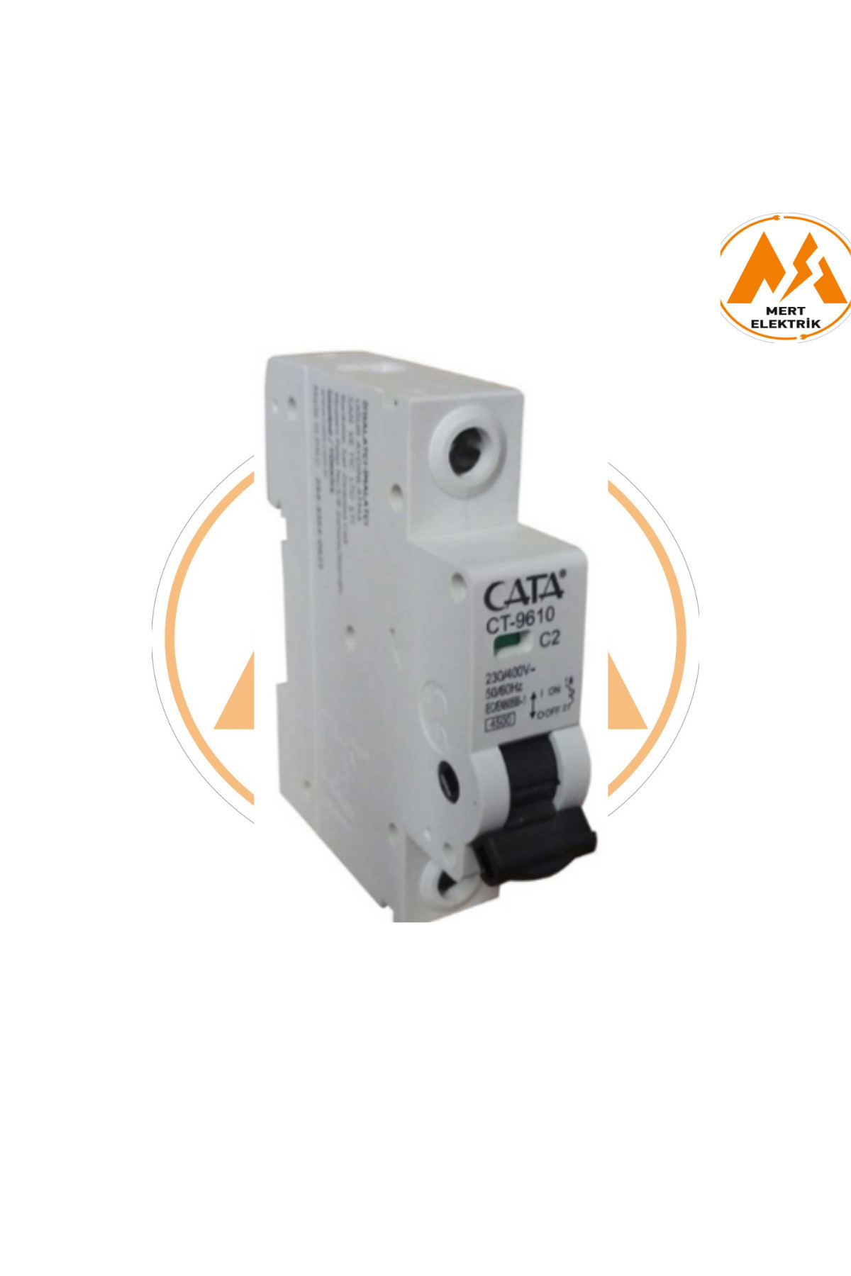 Ct 9610 1x2a 4.5ka C Tipi Otomatik Sigorta