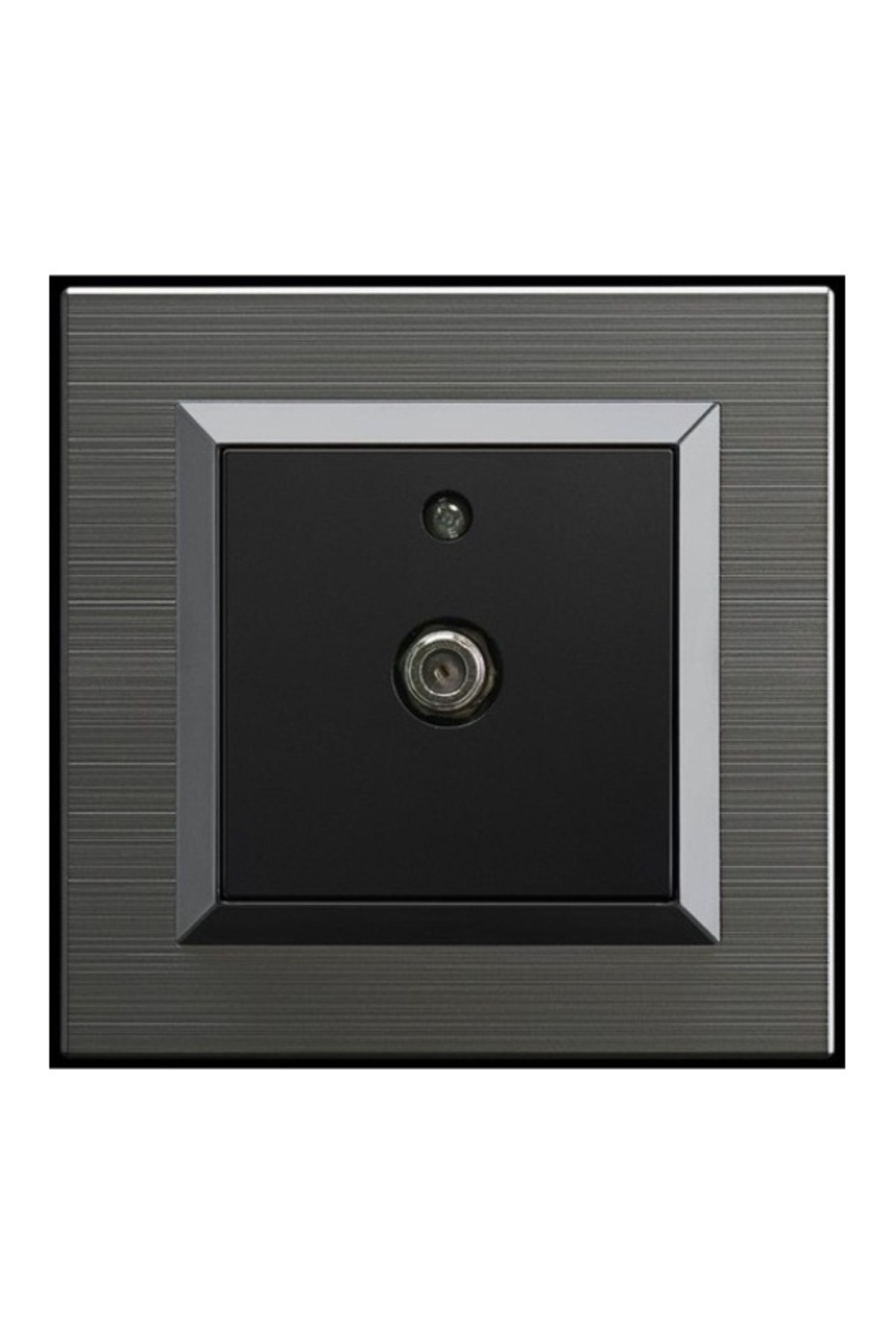 Ovivo Quantum Manyetik Gri Uydu F Konnekt�r + �er�eve Dahil