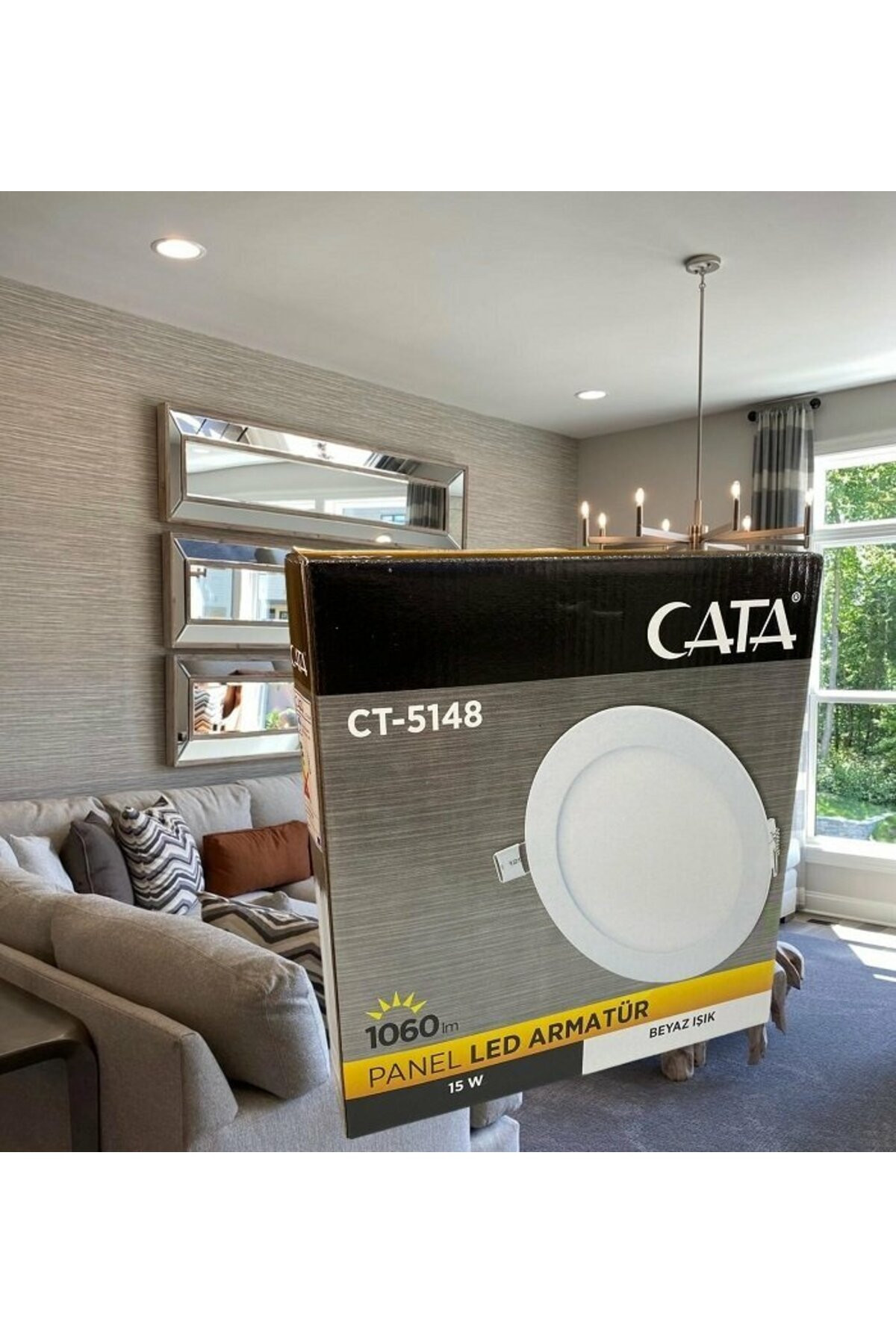 15W BEYAZ LED PANEL ARMAT�R