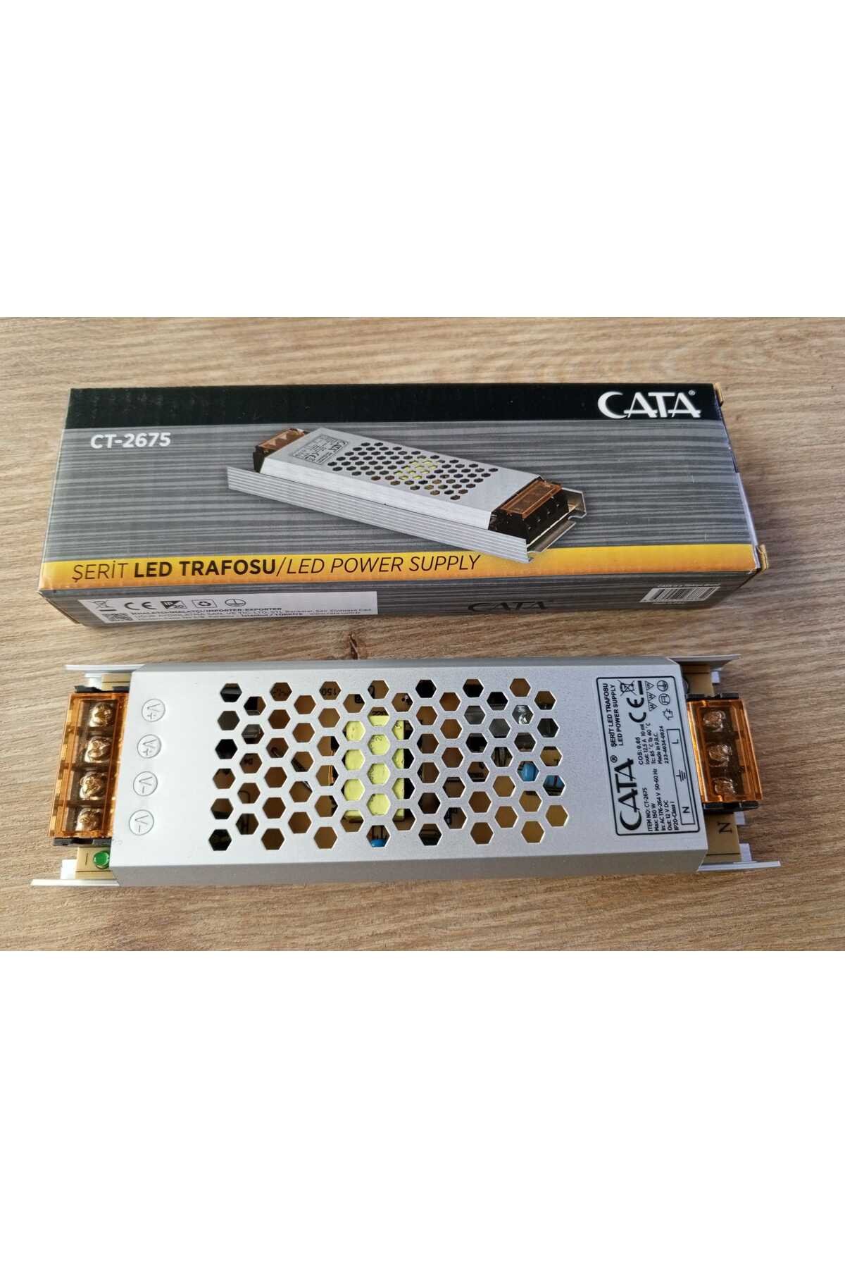 12,5 Amper 150w Ultra Slim �erit Led Trafosu Ct-2675