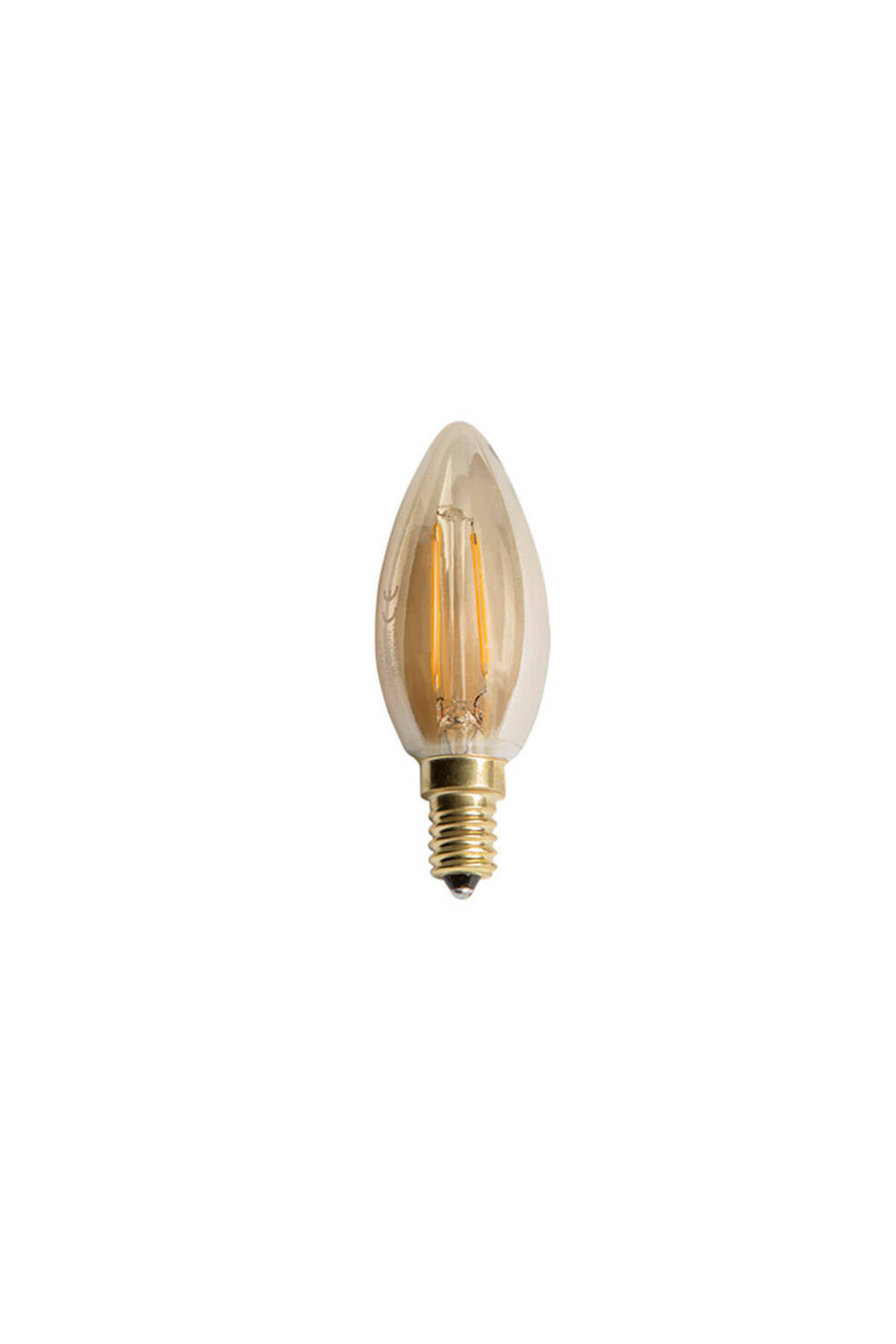 Ct-4280 Rustik Led Buji Ampul Amber