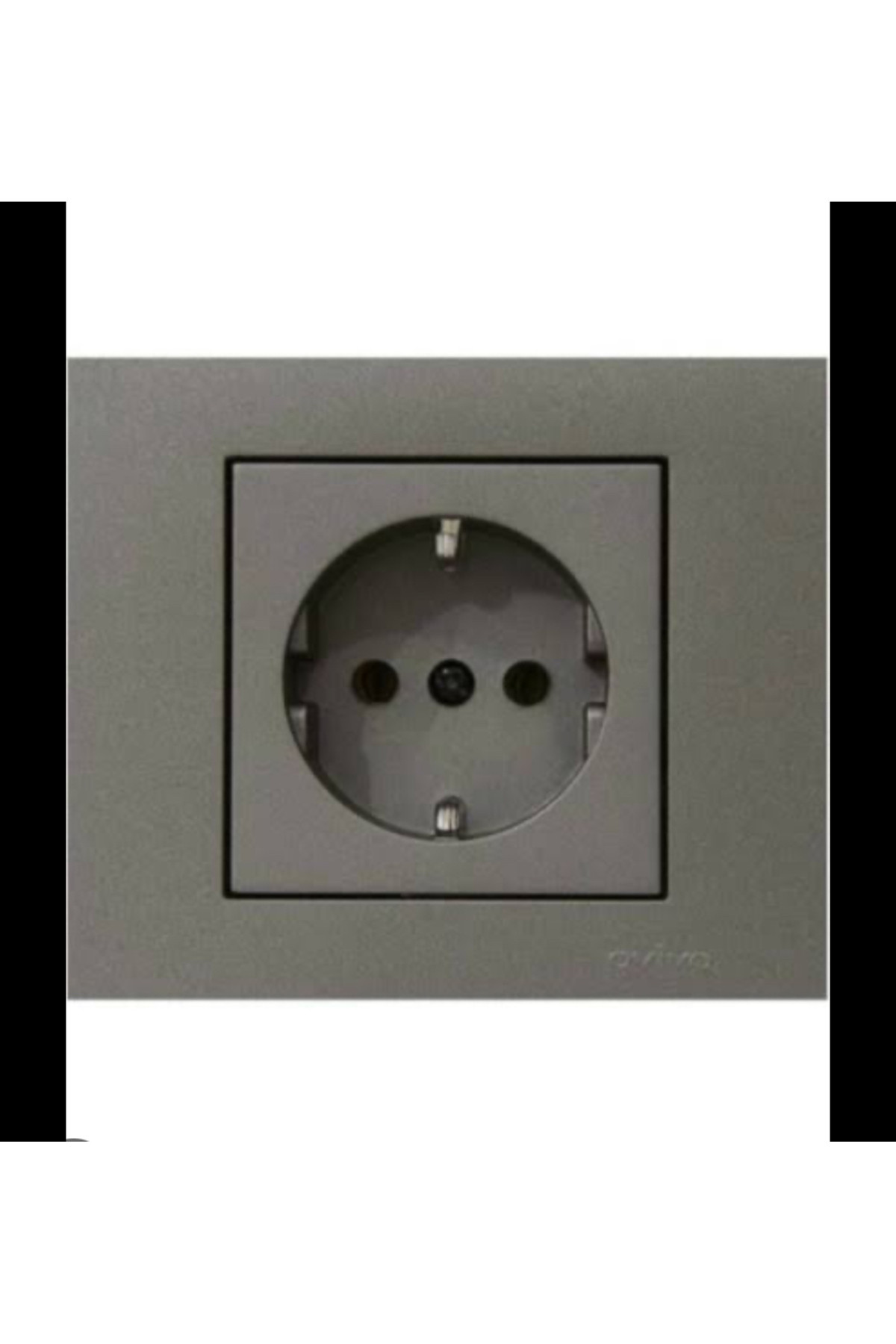 Ovivi Grano antrasit Toprakl� Priz (2 adet)