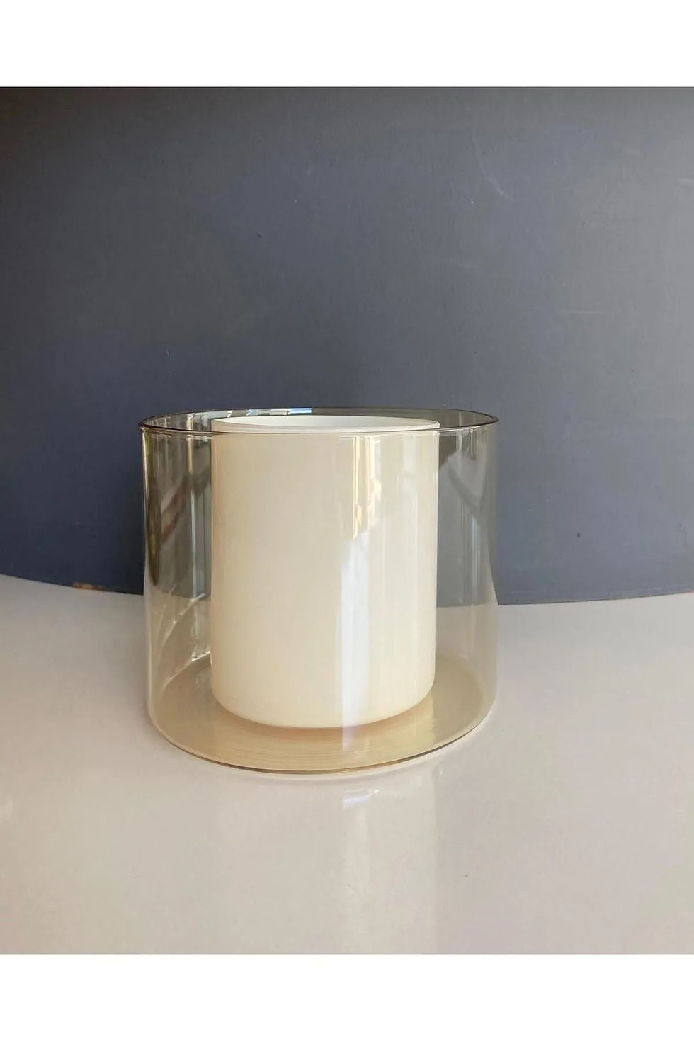 Çift Cam Bal Rengi Avize Camı