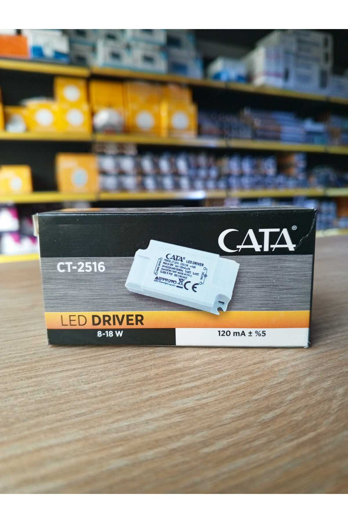 Slim Led Panel Dr�ver 9-18w Ct-2516