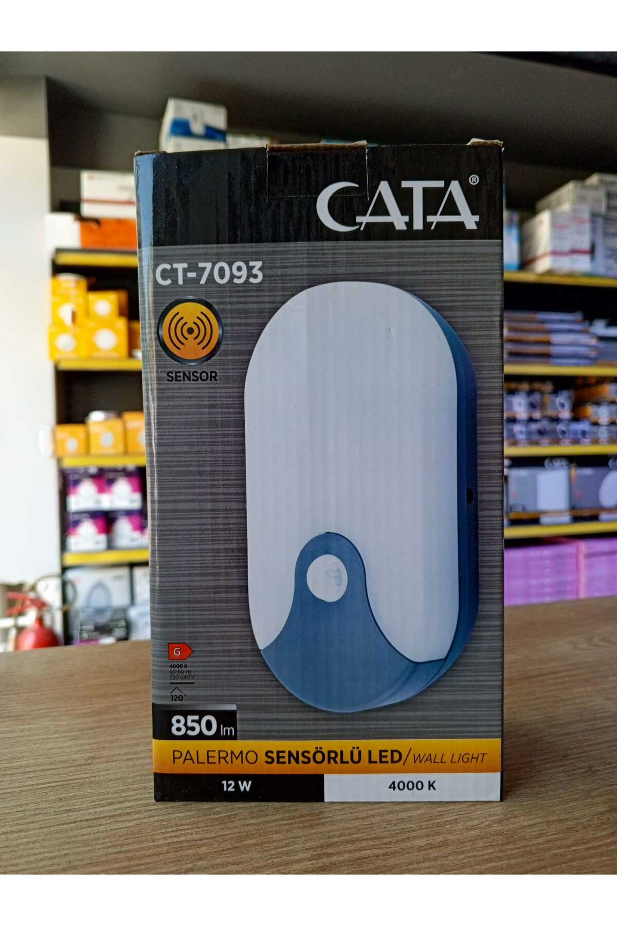 Ct 7093 D�� Mekan Sens�rl� Led Aplik G�n I����