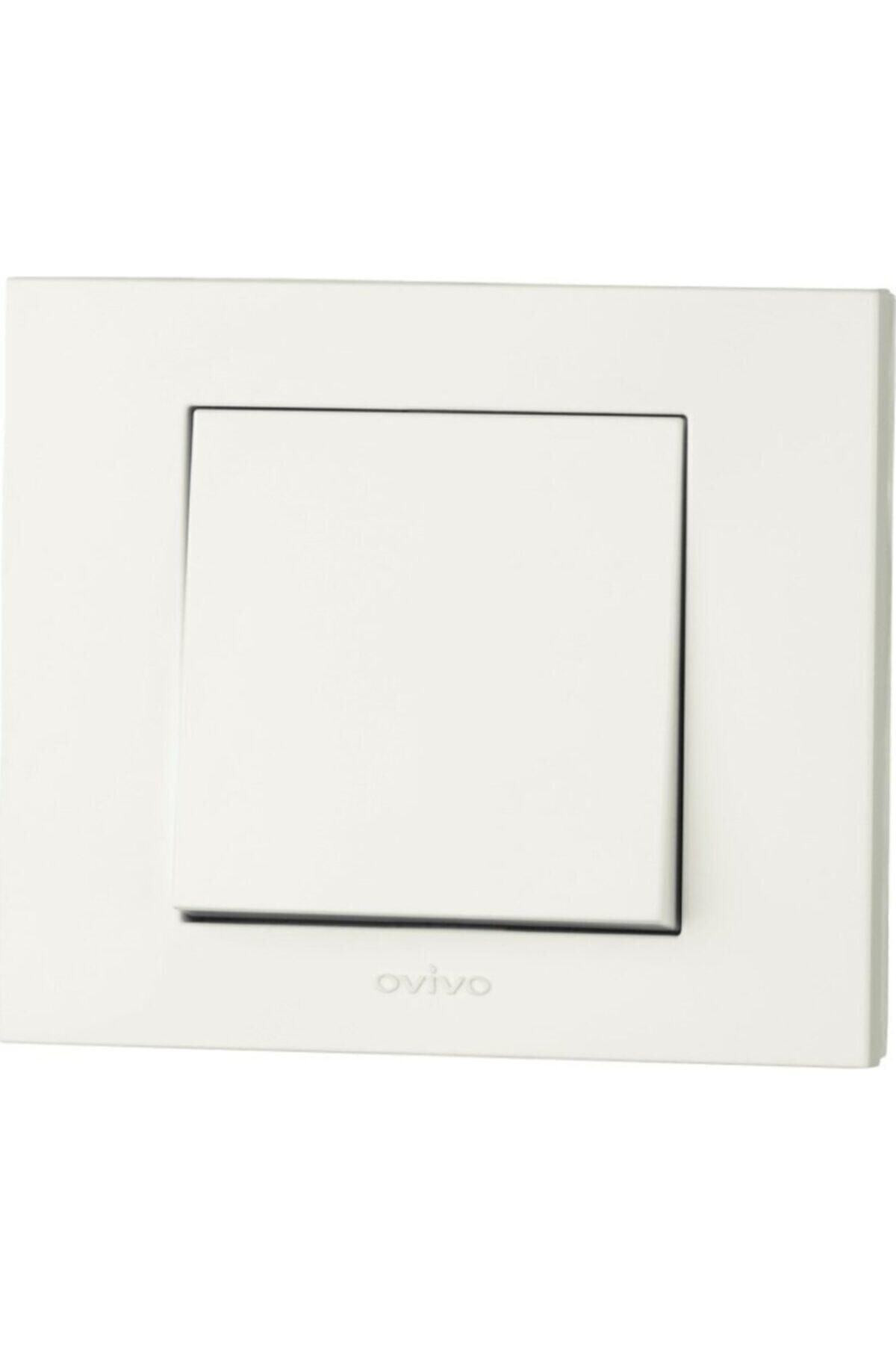 Ovivo Grano Beyaz Anahtar �er�eveli