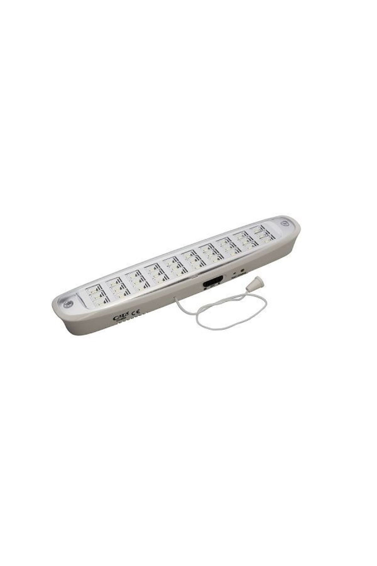 30 Ledli 3w Şarjlı Işıldak Ct-9932 Beyaz Işık