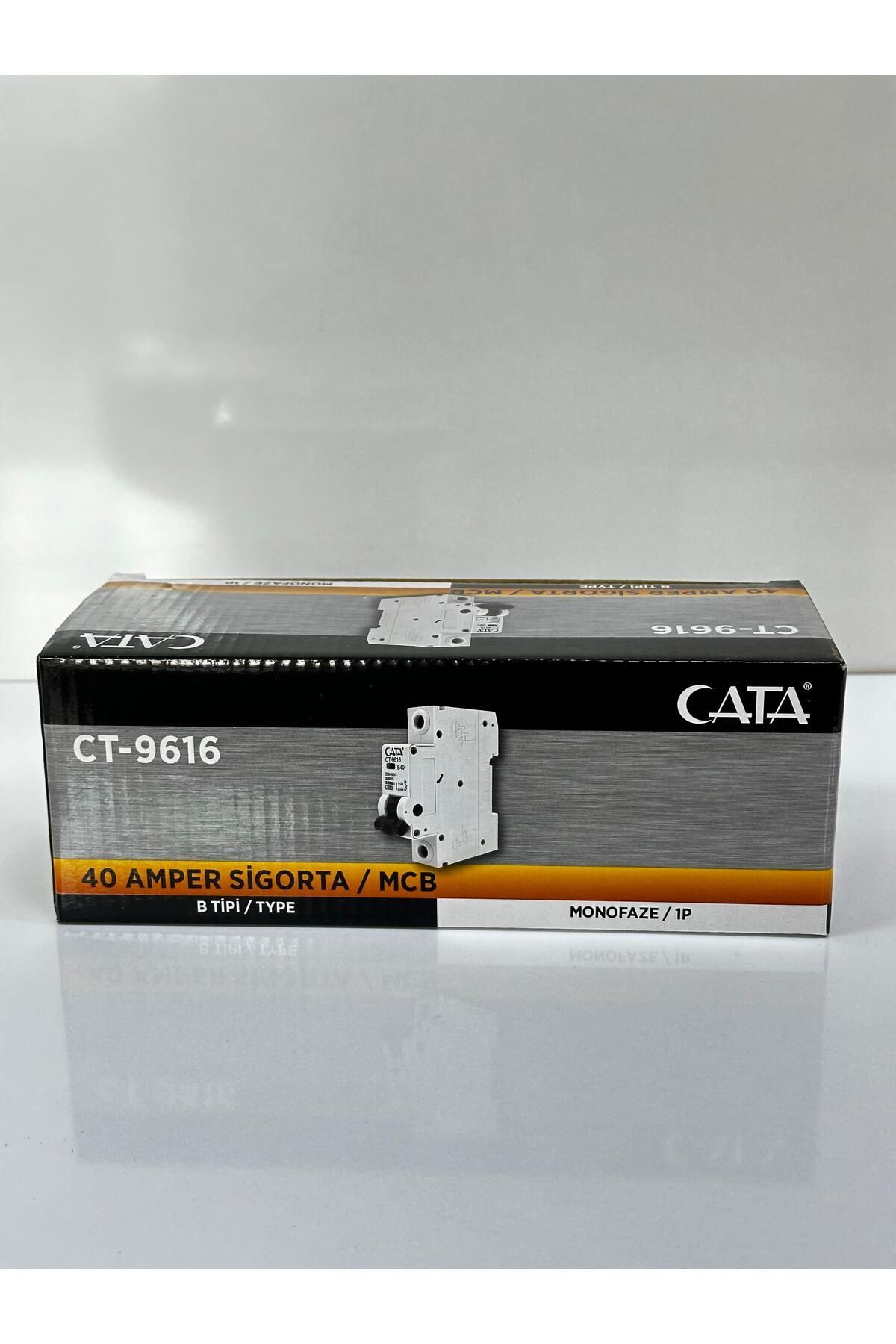 CT-9616 CATA 1X40 AMP S�GORTA B T�P� MONOFOZE