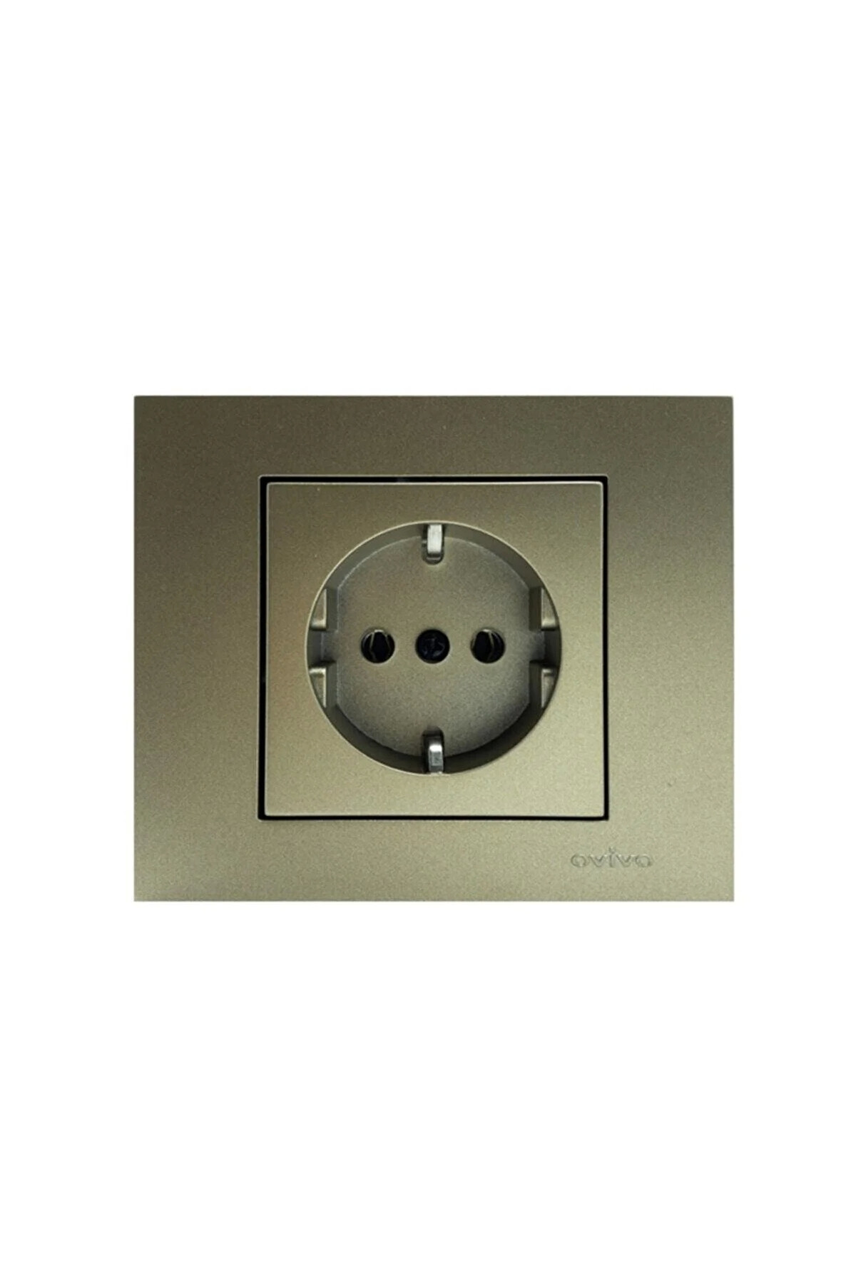 Ovivo Grano Titanyum Toprakl� Priz