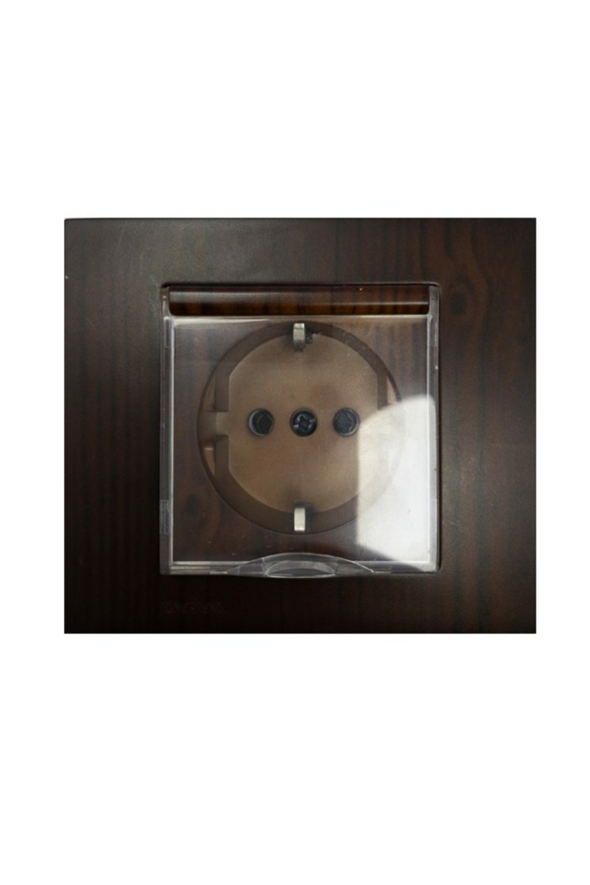 Asyagrup Ovivo Ceviz Kapakl� Toprakl� Priz �er�eve Dahil