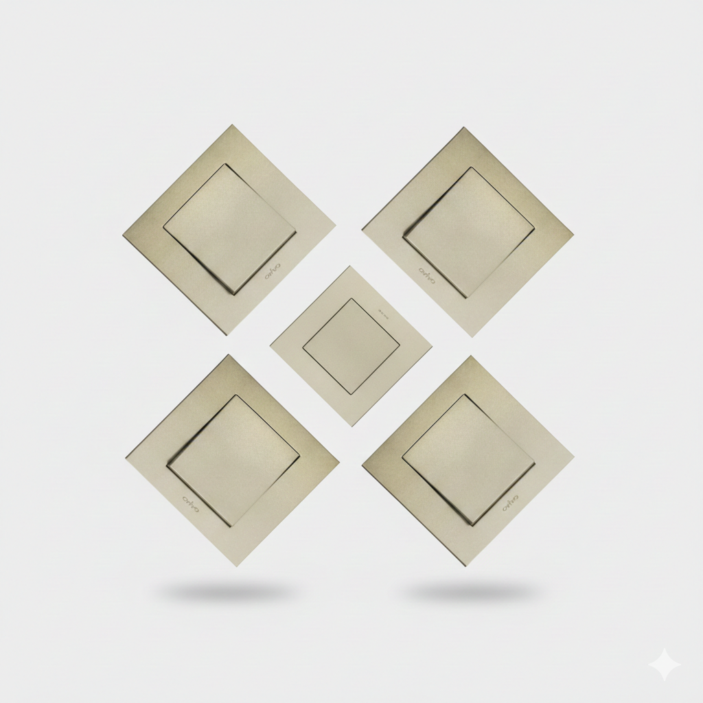 Ovivo Grano Titanyum Anahtar - 5'li Paket - �er�eve Dahil