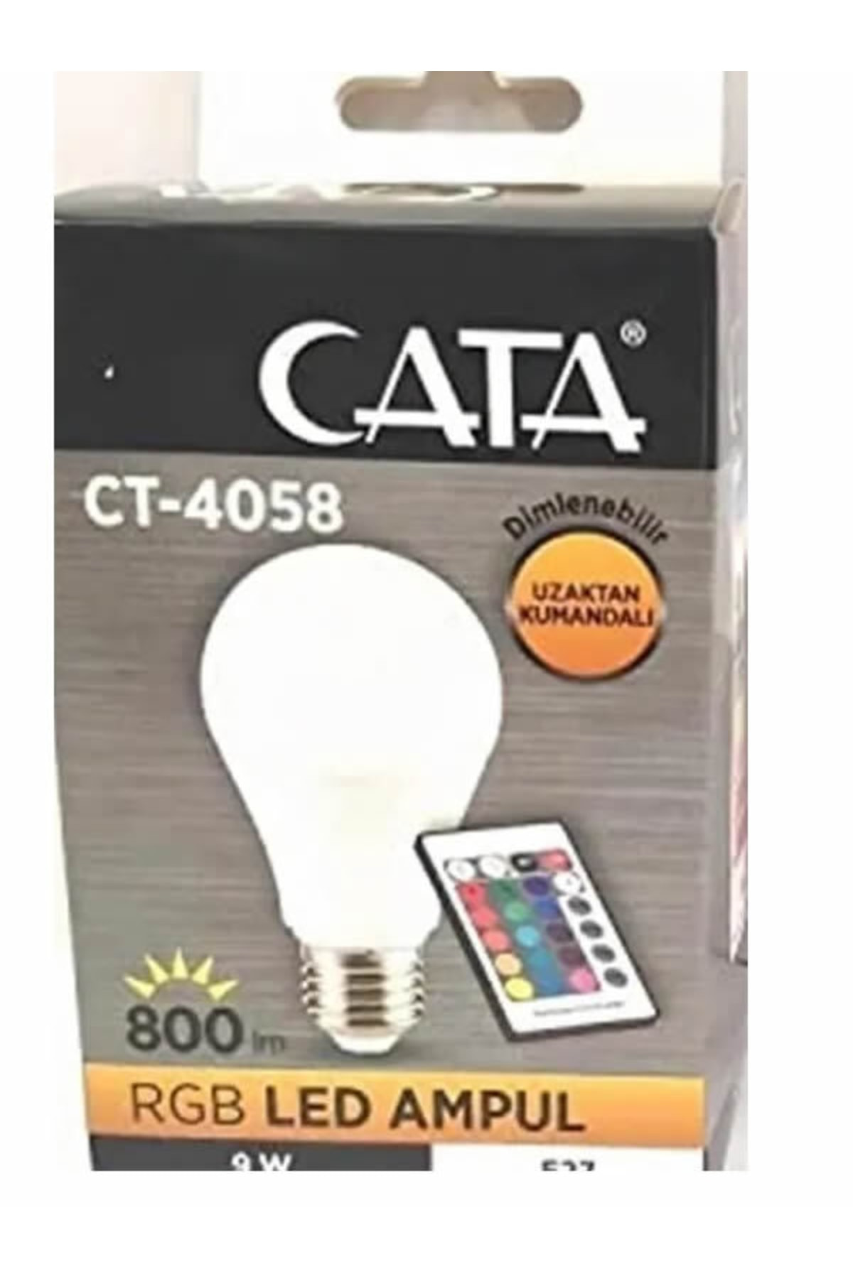 Ct-4058 Rgb Led Amp�l Kumandal� 7m Den Alg�lama