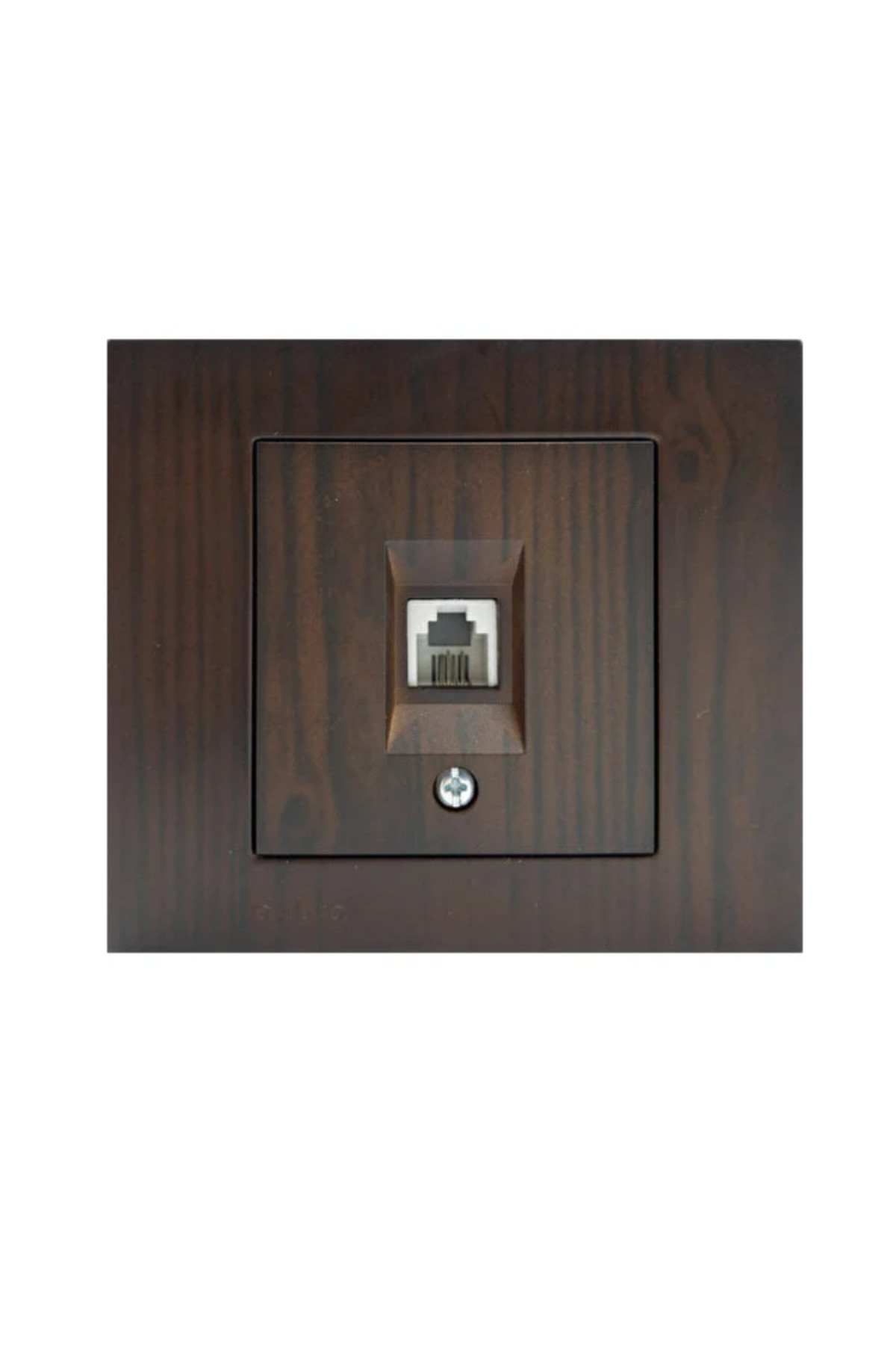 Asyagrup Ovivo Ceviz N�meris Telefon Prizi �er�eve Dahil