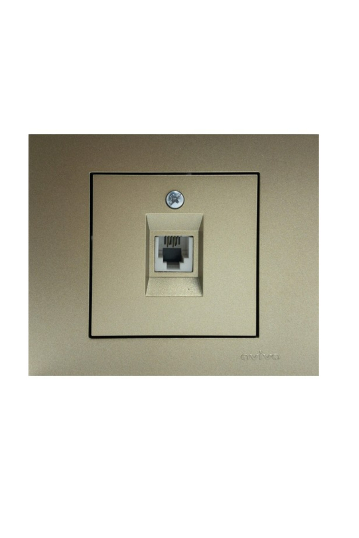 Ovivo Grano Titanyum N�meris ( telefon ) Prizi - �er�eve - Dahil