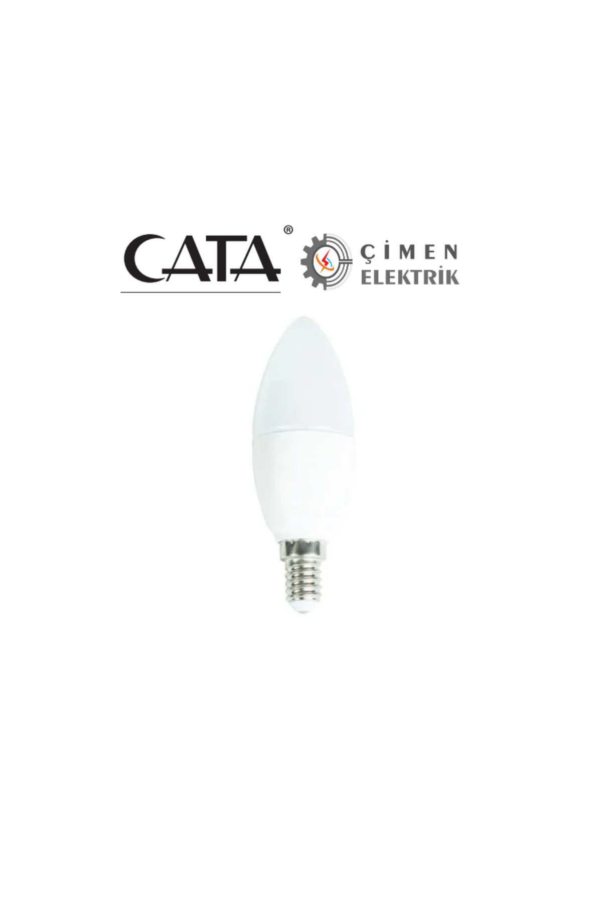 5 ADET CATA CT 4079 7W Buji Led Amp�l 3200K G�n I���� E14 Duy