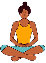 Easy Seated Yoga Pose