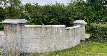 Exterior wall before picture