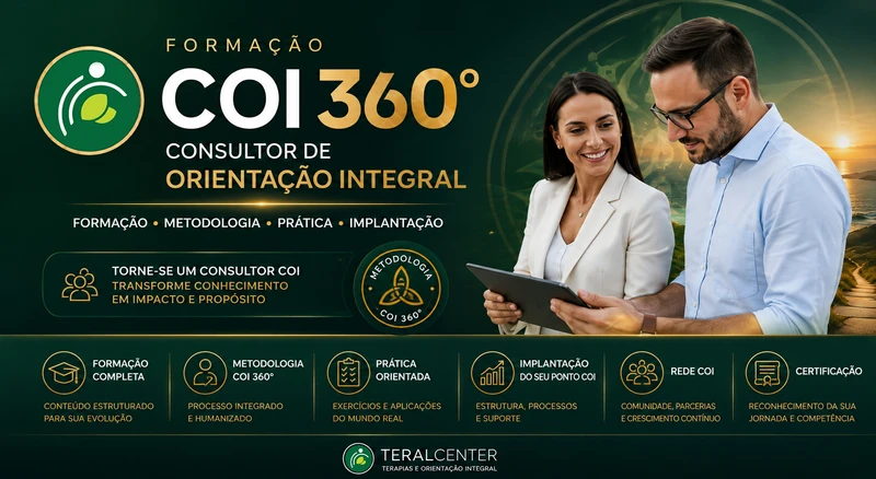 Capa da Formação COI 360° — Consultor de Orientação Integral