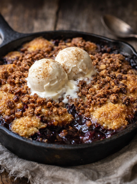 Wild Berry Cobbler 