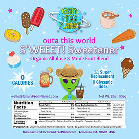 S'WEEET! ALLULOSE MONK FRUIT
