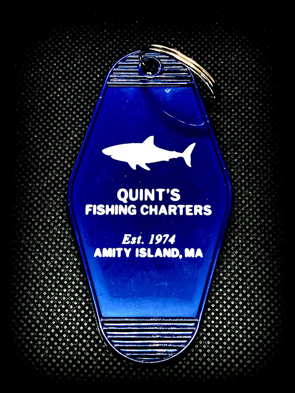 Thumbnail: Graphic ver. JAWS inspired QUINT’S Shark FISHING Keytag