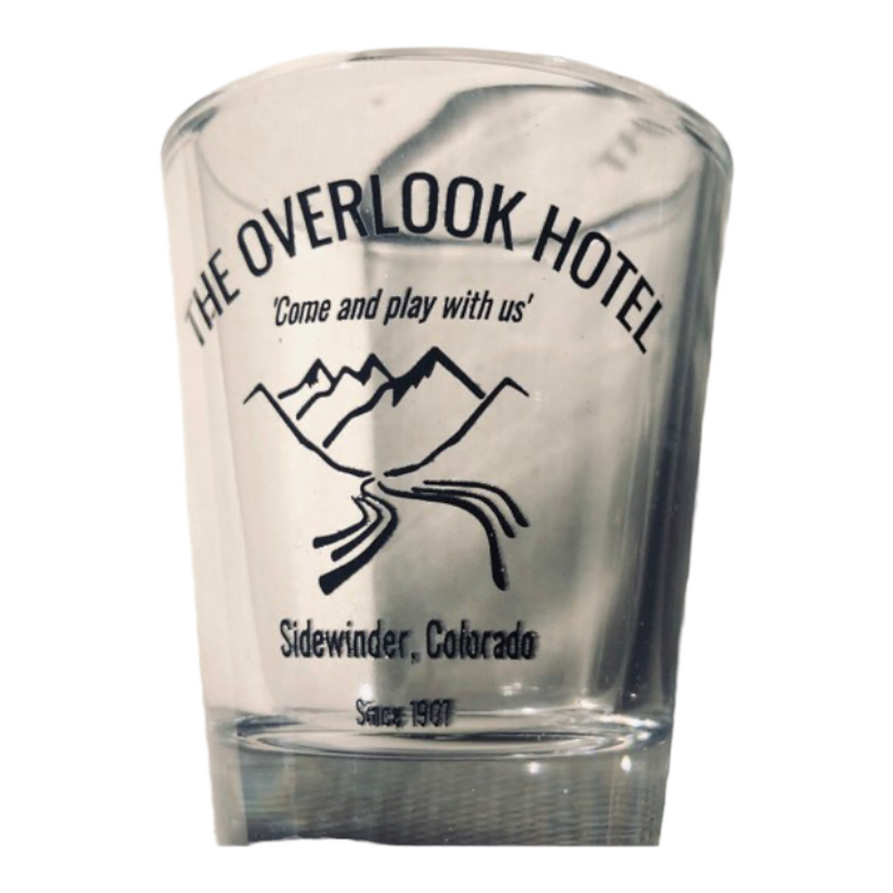 Thumbnail: OVERLOOK HOTEL shotglass and keytag combo