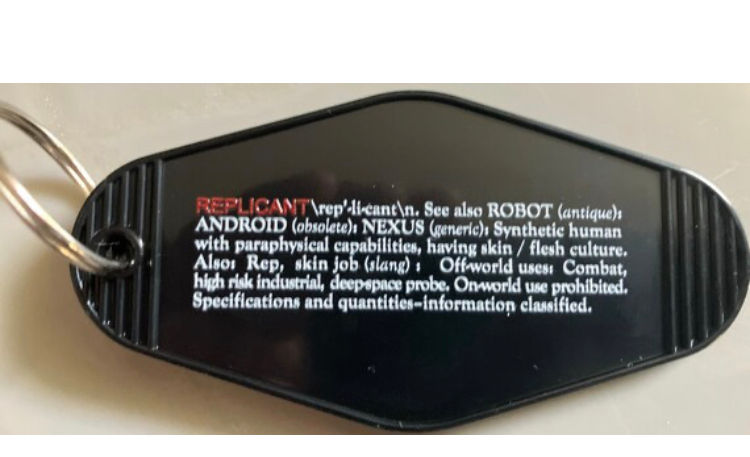 Thumbnail: BLADE RUNNER TYRELL Corporation inspired keytag