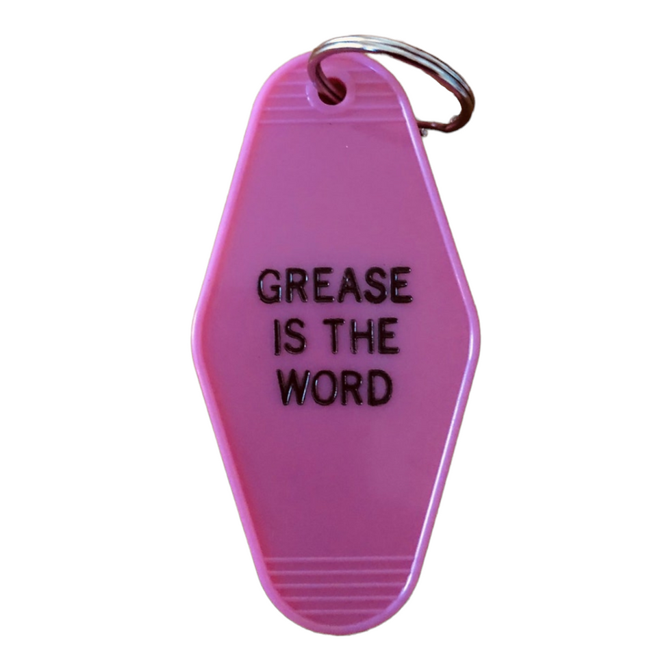 Thumbnail: GREASE inspired Pink Ladies Keytag
