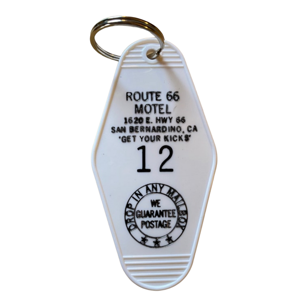 Thumbnail: ROUTE 66 MOTEL keytag