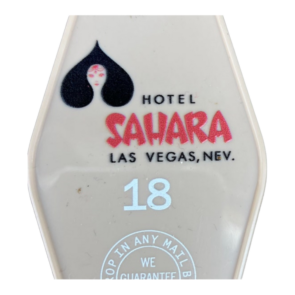 Thumbnail: Las Vegas SAHARA HOTEL Casino inspired keytag