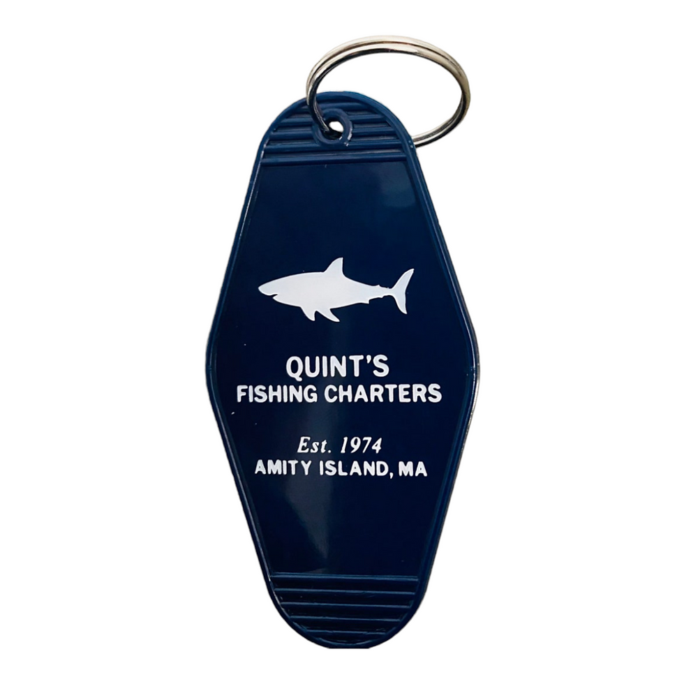 Thumbnail: Graphic ver. JAWS inspired QUINT’S Shark FISHING Keytag