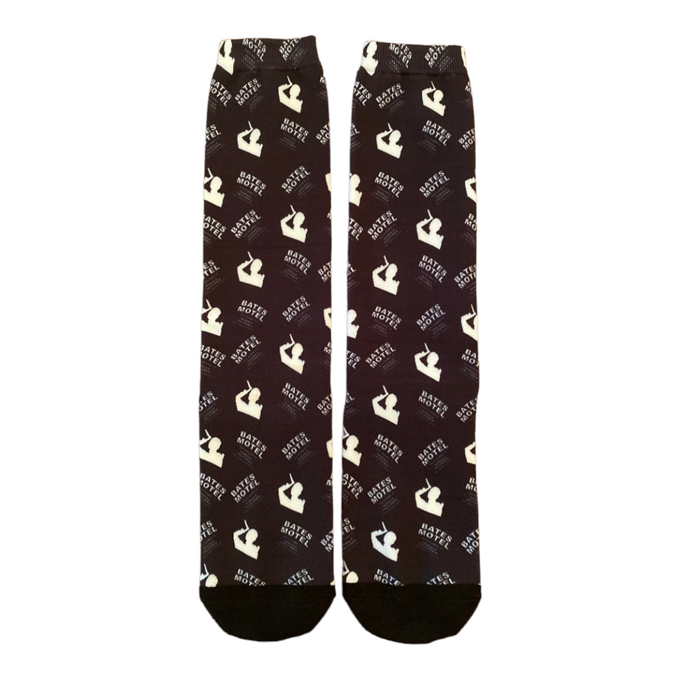 Thumbnail: NEW! Psycho BATES MOTEL inspired horror movie crew sock