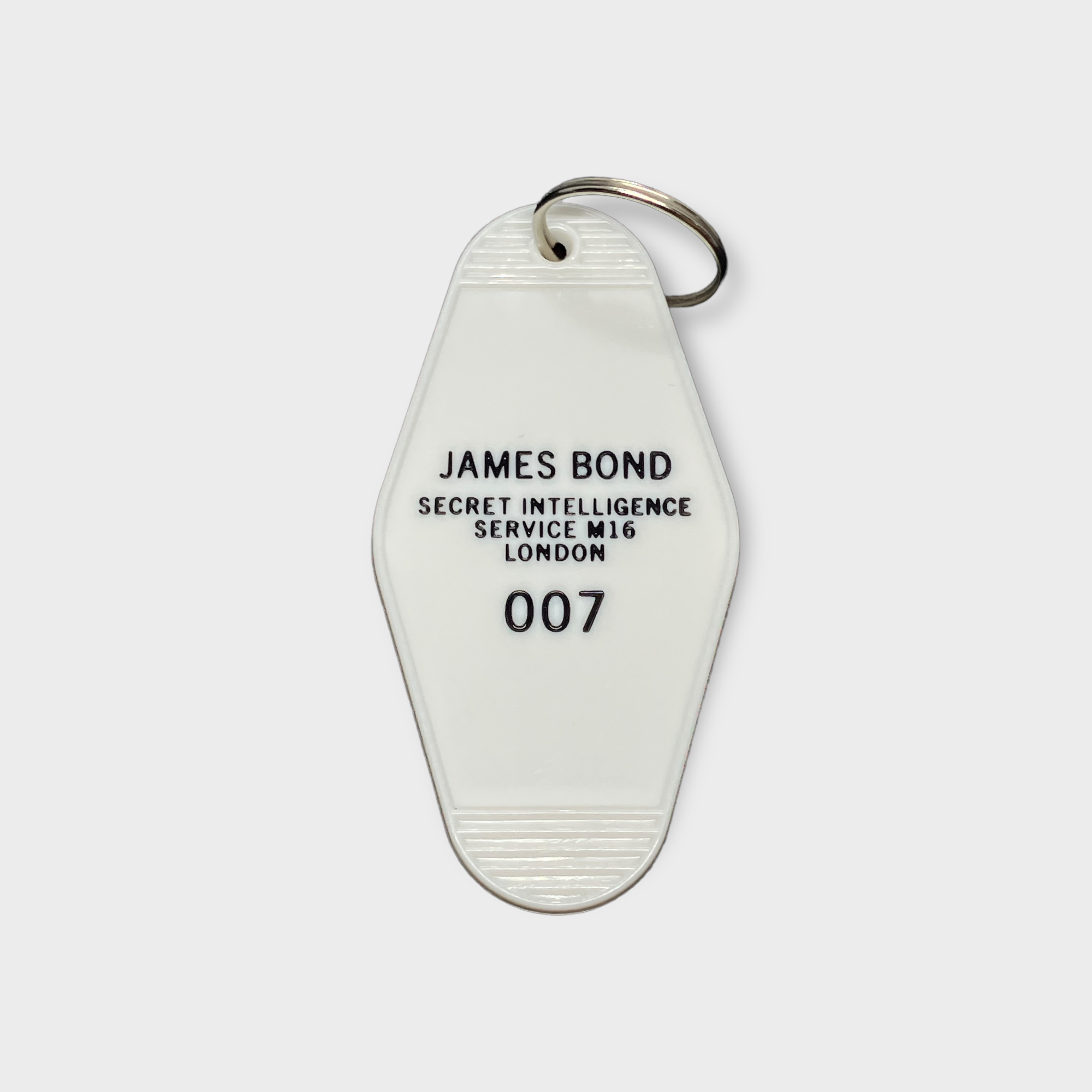 James Bond Movie Inspired 007 Keytag