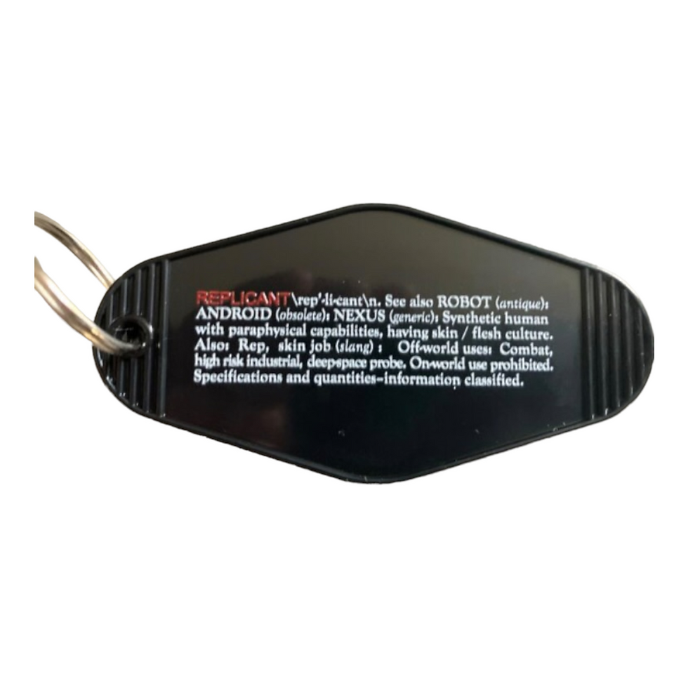 Thumbnail: BLADE RUNNER TYRELL Corporation inspired keytag