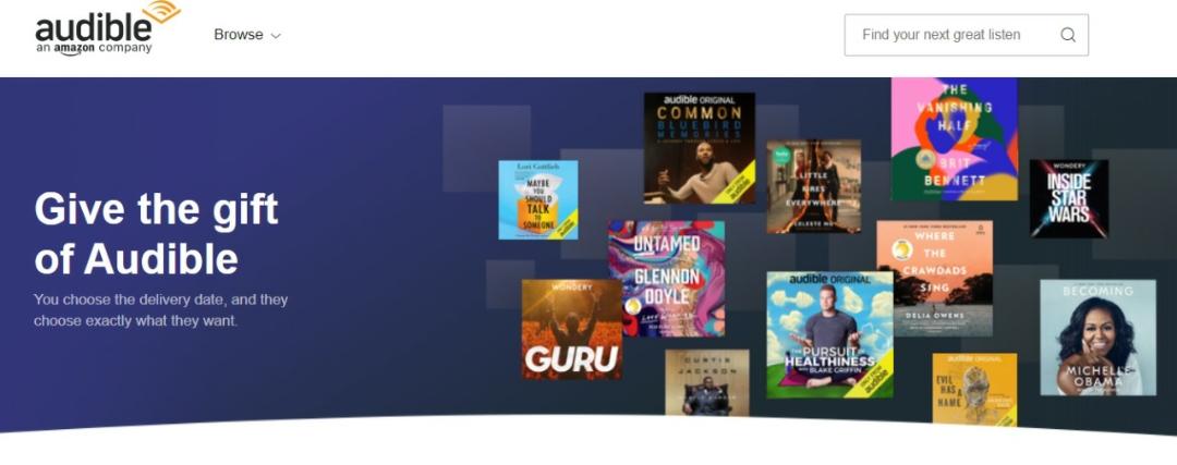 audible gift subscription