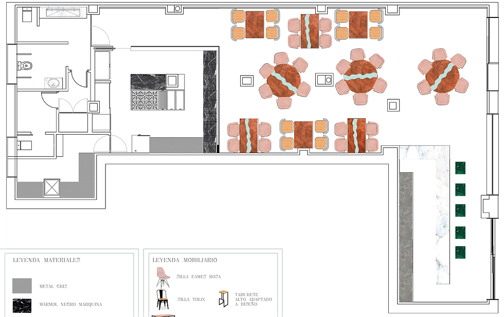 PLANTA MATERIALES Y MOBILIARIO
