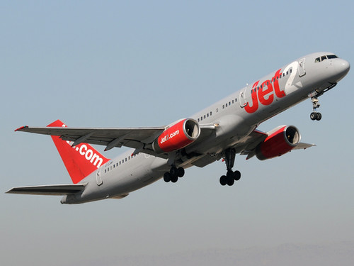 Ex-Jet2 Boeing 757, G-LSAI, fuselage section key tag | Aerotiques