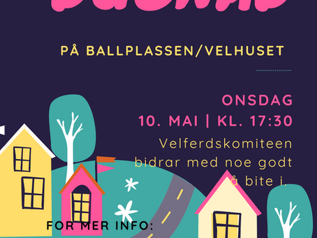 DUGNAD PÃ… VELHUSET/BALLPLASSEN
